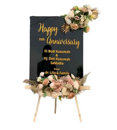 Papan Bunga Akrilik Kramatmanik